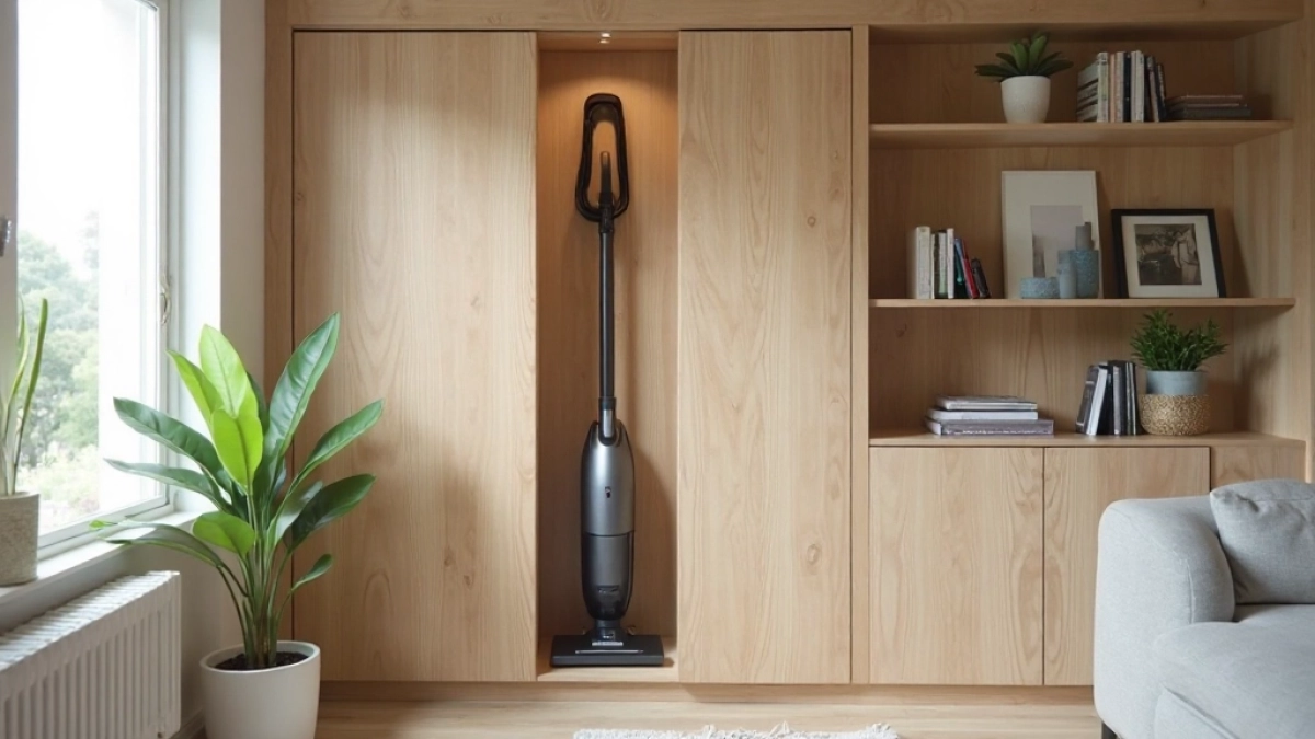 Gdzie schować odkurzacz w małym mieszkaniu