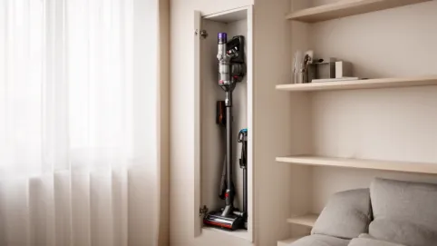 gdzie schować odkurzacz
