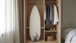 jak schować deskę do prasowania