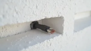 Jak schować kabel w styropianie