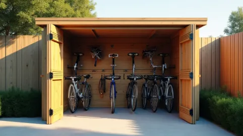 Jak ZROBIĆ Schowek na rowery