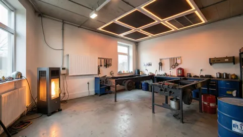 jakie ogrzewanie do warsztatu samochodowego