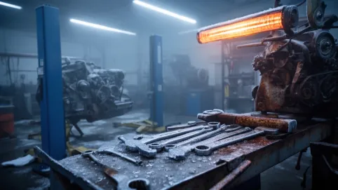 ogrzewanie warsztatów samochodowych