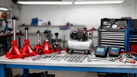 Wyposażenie warsztatu samochodowego zestaw